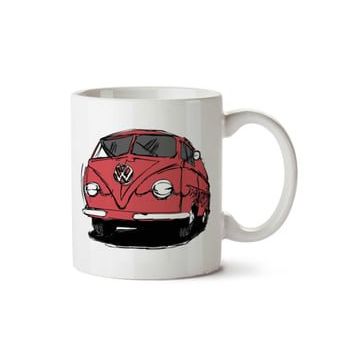 Volkswagen Minübüs Baskılı Kupa