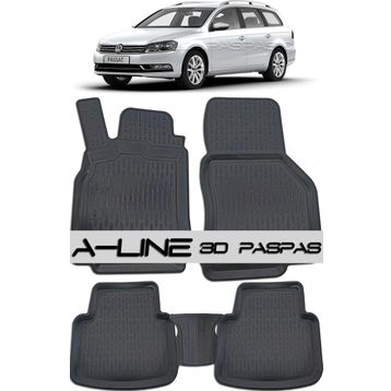 Volkswagen Passat B6 B7 3D Havuzlu Paspas