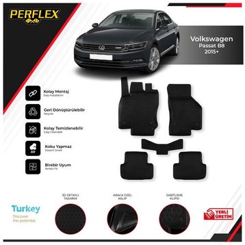 Volkswagen Passat B8 Planters 3D Havuzlu Paspas