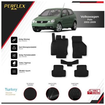 Volkswagen Polo 2003 Model 3D Havuzlu Paspas