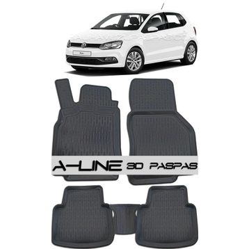 Volkswagen Polo 2010 -2017 3D Havuzlu Paspas