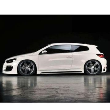 Volkswagen Scirocco 2009 2017 Plastik Yan Marşpiyel Seti