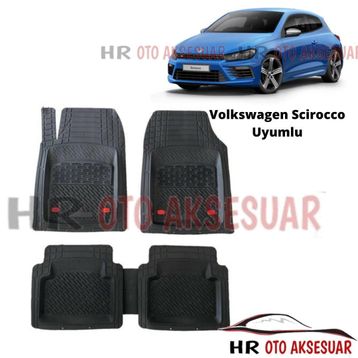 Volkswagen Scirocco 3D Havuzlu Paspas