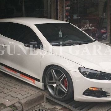 Volkswagen Scirocco Plastik Yan Marşpiyel