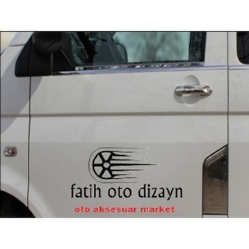 Volkswagen T5 Transporter 2003-2010 2 Parça Krom Cam Çıtası