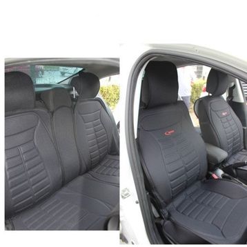 Volkswagen Tiguan Allspace Fivestar FS Siyah Ön Arka 5'li Oto Koltuk Minderi Set