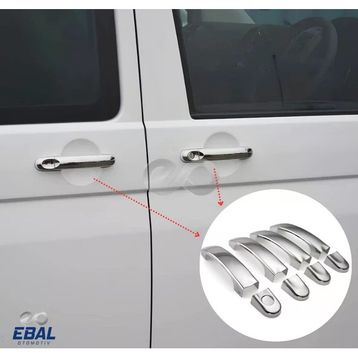 Volkswagen Touran Paslanmaz Celik 2003 2015 4 Kapı Krom Kapı Kolu