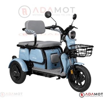 Volta Apec APM2 Mavi 3 Tekerlekli Elektrikli Motosiklet