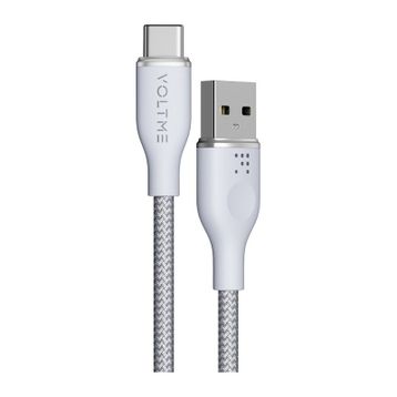 Voltme C2044 Powerlink Rugg 60W 1M 3A -Gri USB to Type-C Şarj Kablosu