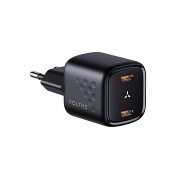 Voltme V2013 Revo Siyah 30W CC GAN Şarj Aleti