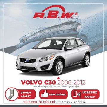 Volvo C30 2006-2012 Muz Silecek Takımı