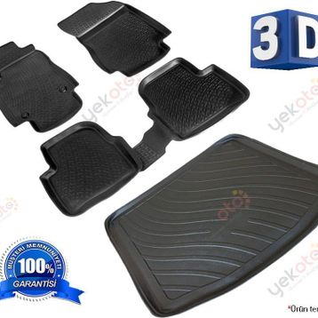 Volvo S40 2004-2012 3D Havuzlu Paspas