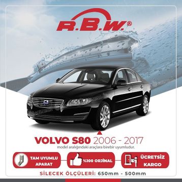 Volvo S80 2006-2017 Muz Silecek Takımı