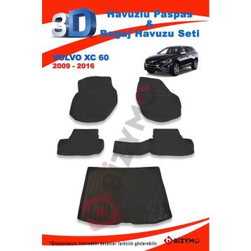 Volvo Xc60 2009-2018 Bagaj Havuzu