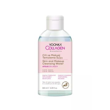 Voonka 500 ML Biocosmetics Atelocollagen Cilt ve Makyaj Temizleme Suyu