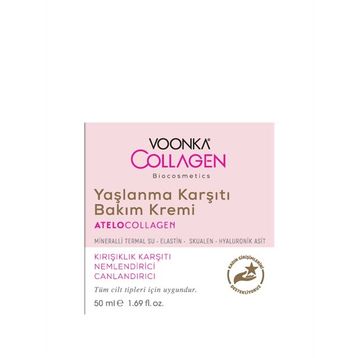 Voonka 8683655089068 Biocosmetics 50 ml Yaşlanma Karşıtı Bakım Kremi