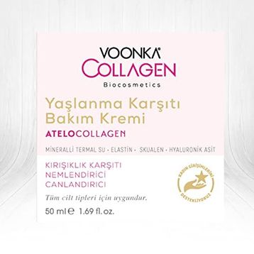 Voonka 8683655089068 Biocosmetics 50 ml Yaşlanma Karşıtı Bakım Kremi