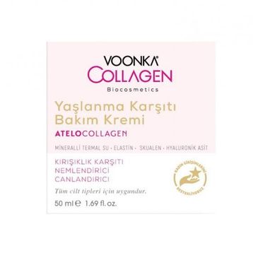 Voonka 8683655089068 Biocosmetics 50 ml Yaşlanma Karşıtı Bakım Kremi