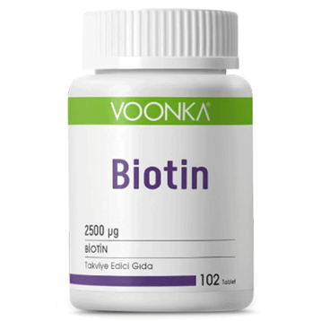 Voonka Biotin 2500 mcg 102 Tablet