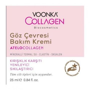 Voonka Collagen 25 ml Göz Çevresi Bakım Kremi