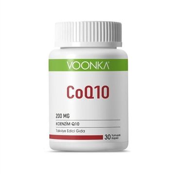 Voonka CoQ10 200 mg Vitamin E 30 Kapsül