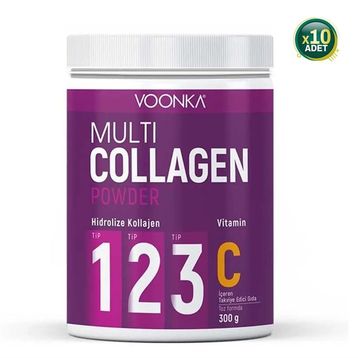 Voonka Multi Collagen 300 gr Toz