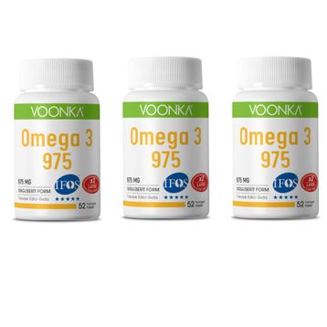 Voonka Omega-3 975 mg 3x52 Kapsül