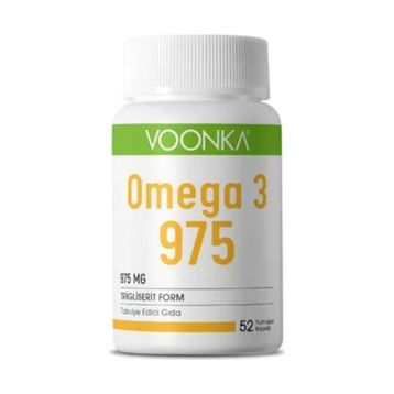 Voonka Omega 3 975 mg 52 Kapsül