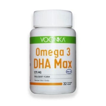 Voonka Omega 3 DHA Max 1275 mg 32 Kapsül