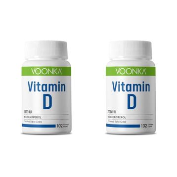 Voonka Vitamin D 2x102 Kapsül