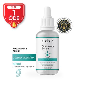 Voop %10 Niacinamid 30 ml Gözenek Sıkılaştırıcı Cilt Bakım Serumu