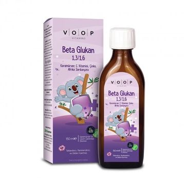 Voop Beta Glukan 1.3-1.6 150 ml Şurup