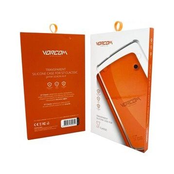 Vorcom S7 Classic 7 inç Şeffaf Dayanıklı Silikon Tablet Kılıfı