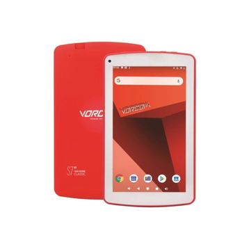 Vorcom S7 Wi-Fi 32GB 7 inç Kırmızı Tablet PC