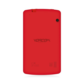 Vorcom S7 Wi-Fi 32GB 7 inç Kırmızı Tablet PC