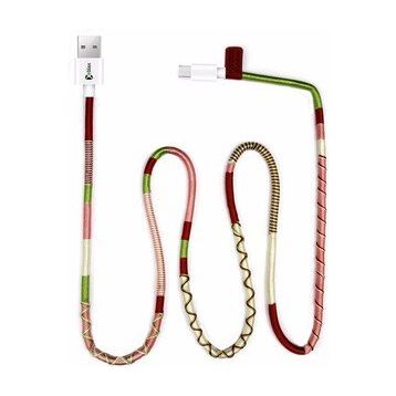 Vorson Handmade Candy 100 cm Micro Android Şarj ve Data Kablosu