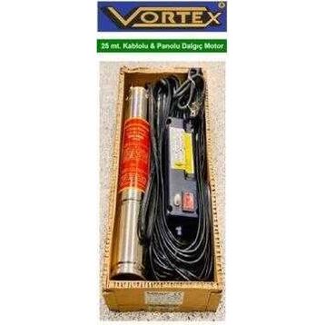 Vortex VRM-P 100 1Hp 220V 4 inç 25 m Kablolu ve Panolu Dalgıç Motor
