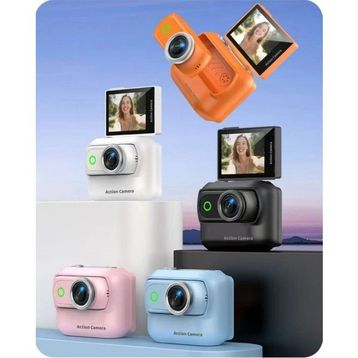 Vothoon 1080P 32GB Mini Beyaz Aksiyon Kamera