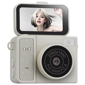 Vothoon 2k Mini Bej Dijital Fotoğraf Makinesi