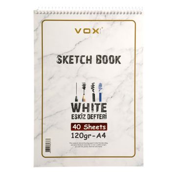 Vox Art A-4 40 Yaprak 120 gr Eskiz Çizim Defteri