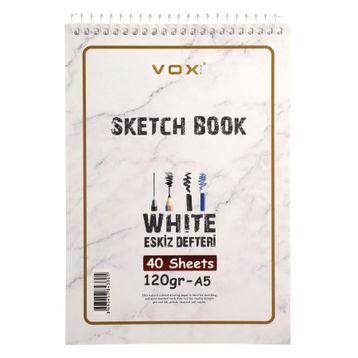 Vox Art A-5 40 Yaprak 120 gr Eskiz Çizim Defteri