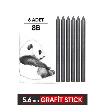 Vox Art Graphite 5.6 mm 6'lı Portmin Uç