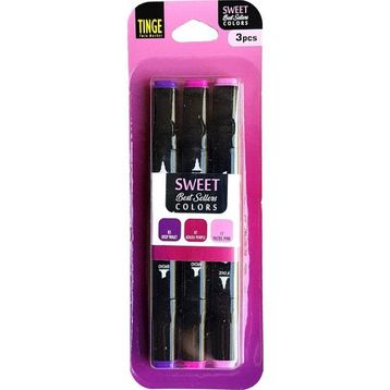 Vox Art MSW3 3'lü Tinge Çift Uçlu Sweet Marker Seti