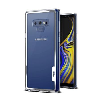 Vrs Design Galaxy Note 9 Clear Crystal Chrome Kılıf