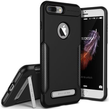 Vrs Design iPhone 7 Plus Black Carbon Fit Kılıf