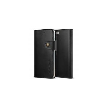 Vrs Design iPhone 8-7 Black Native Diary Deri Kılıf