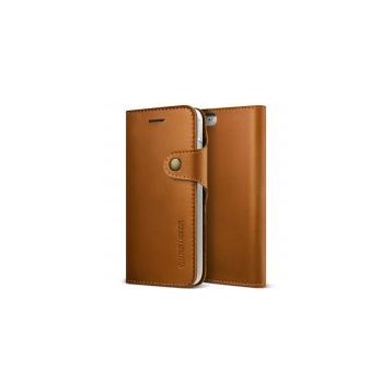 Vrs Design iPhone 8-7 Brown Native Diary Deri Kılıf