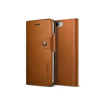 Vrs Design iPhone 8-7 Brown Native Diary Deri Kılıf