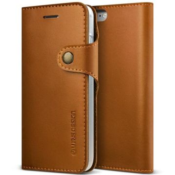 Vrs Design iPhone 8-7 Native Diary Brown Kılıf