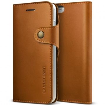 Vrs Design iPhone 8-7 Native Diary Brown Kılıf